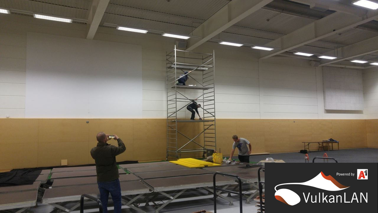 46.VulkanLAN Aufbau Tag1 u 2 20181022 193636