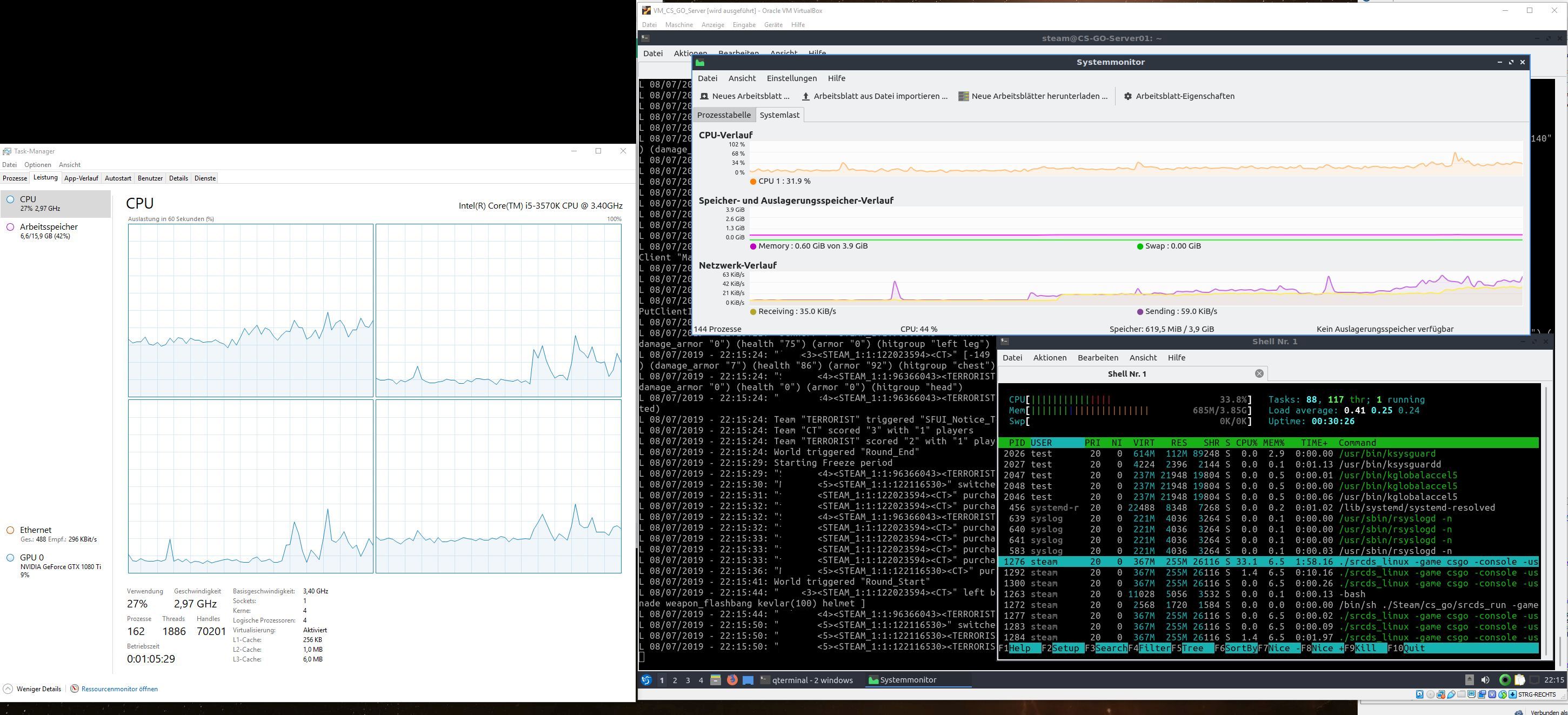 one core 3ghz 4gram test1